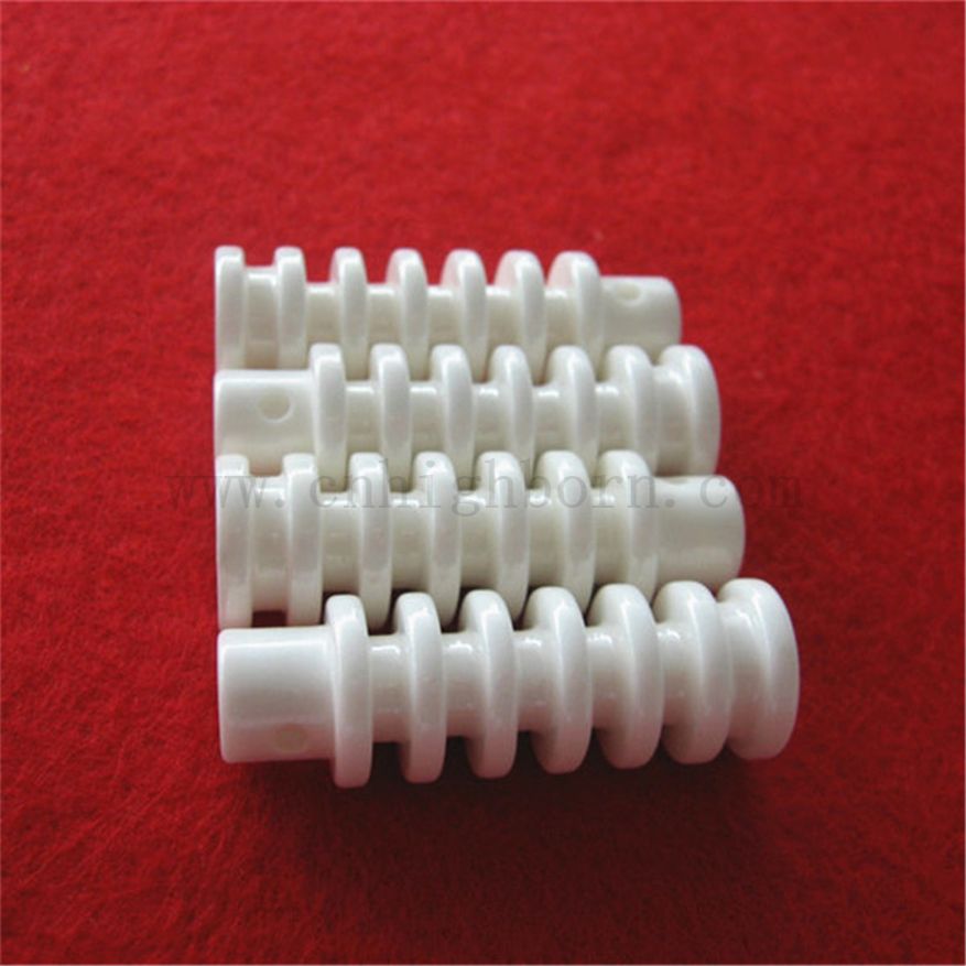 Wysokie odporne na zużycie diamentowe polerowane cyrkonowe tkaniny rowkowane ceramiczne eyety przędzy przewodnika