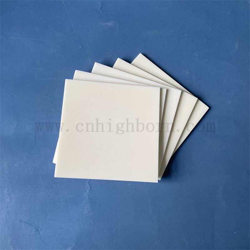 Wypolerowane 99% AL2O3 Ceramiczna płytka izolacyjna elektryczna Płyta aluminiowa przebiór