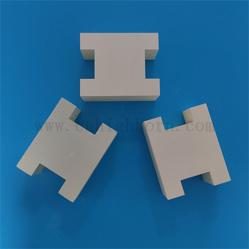 Dostosowane gorące wciśnięte sześciokątne azotek azotu ceramiczne części strukturalne BN Ceramiczna skorupa do pieca próżniowego