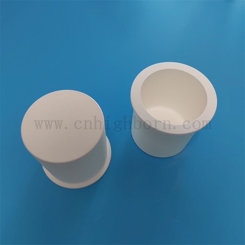 Izolator azotek boru tytka wysoka przewodność cieplna BN Ceramiczna łódź ceramiczna