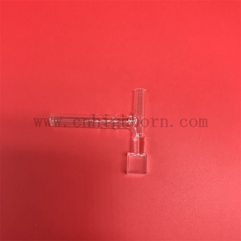 Wysoka transmisja przezroczystą, spersonalizowaną krzemionką kwarcową komórki przepływowej