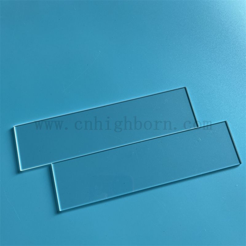 Prostokąt o wysokiej czystości, polerowane połączone szklane szklane krzemionki do UV