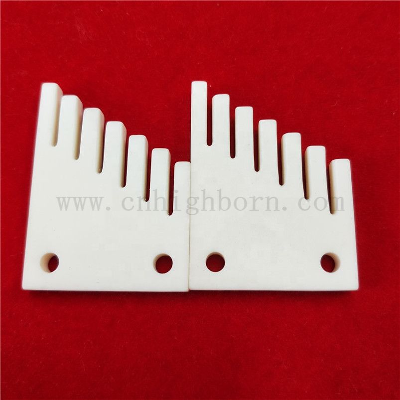 Precyzyjne 95% 99% AL2O3 Alumina Ceramiczna Przewodnik po przemyśle tekstylnym