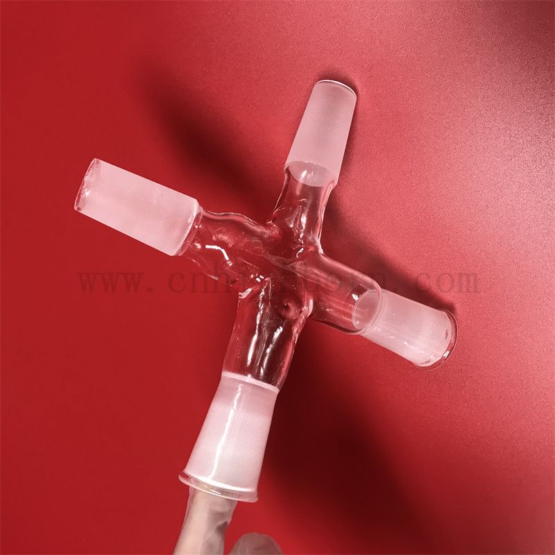 Laboratoryjne mroźne usta korozja odporna na przezroczystą szklaną rurkę kwarcową