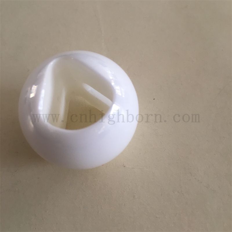 Ceramiczny zawór kulowy Ysz Zro2 cyrkonia Y-TZP z siedziskiem