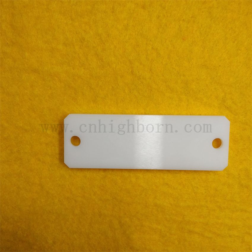 CNC odporne na wypolerowane zużycie zużycia cyrkonowego pasek ceramiczny ZRO2 część