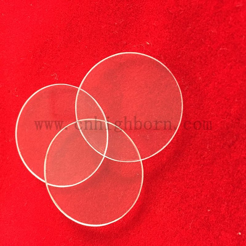 Dostosowany dysk z topionej krzemionki