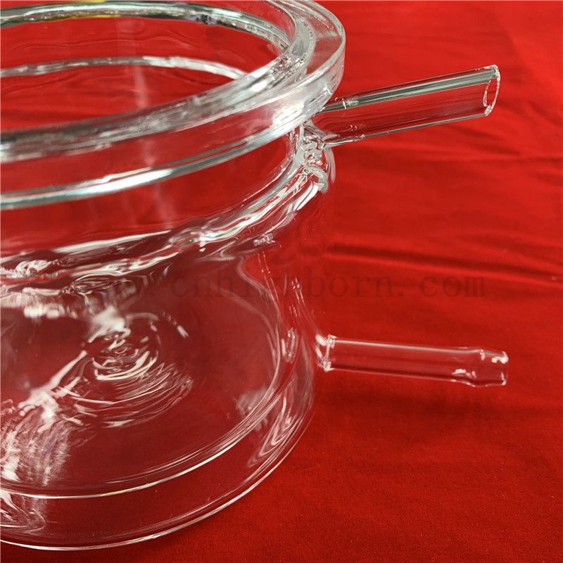 Profesjonalny dostosowany zbiornik reakcyjny kwarcowego reaktora szklanego