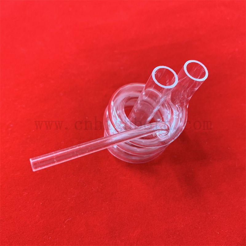 Przezroczysta rurka kwarcowa