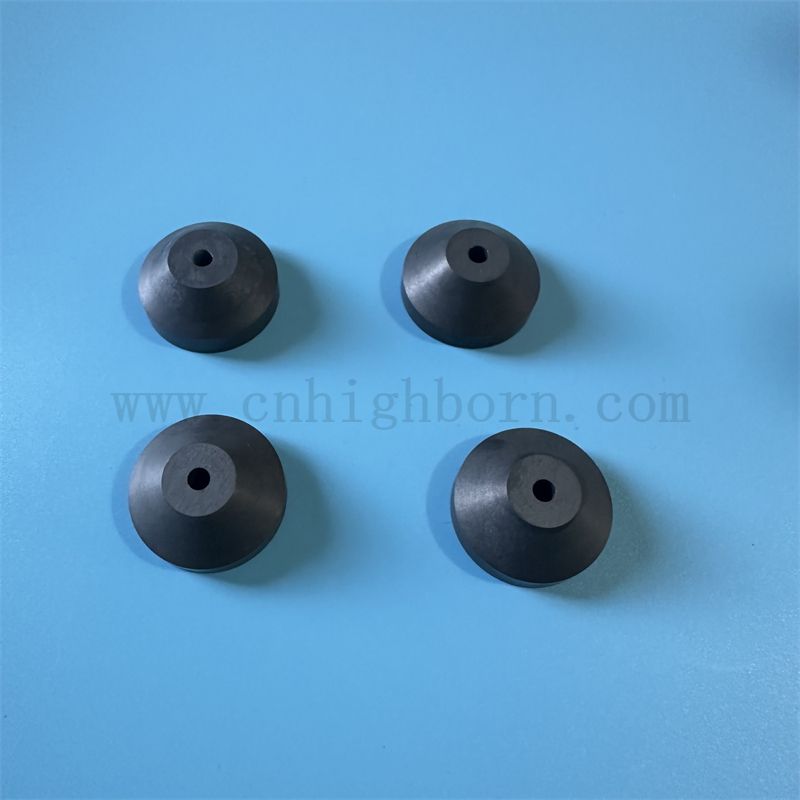 Izolator boru węgliku nieregularna piaska dysza mostka B4C Ceramic Bush