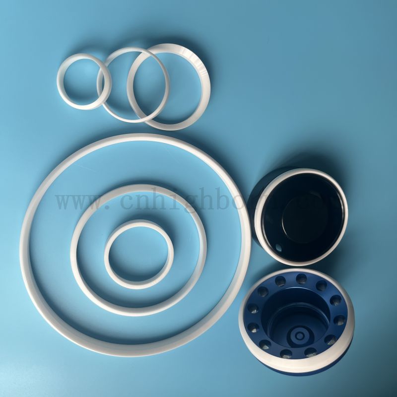 Dostosowany/w magazynie Ceramiczny pierścień nożowy z tlenku cyrkonu Zro2 do tampodrukarki