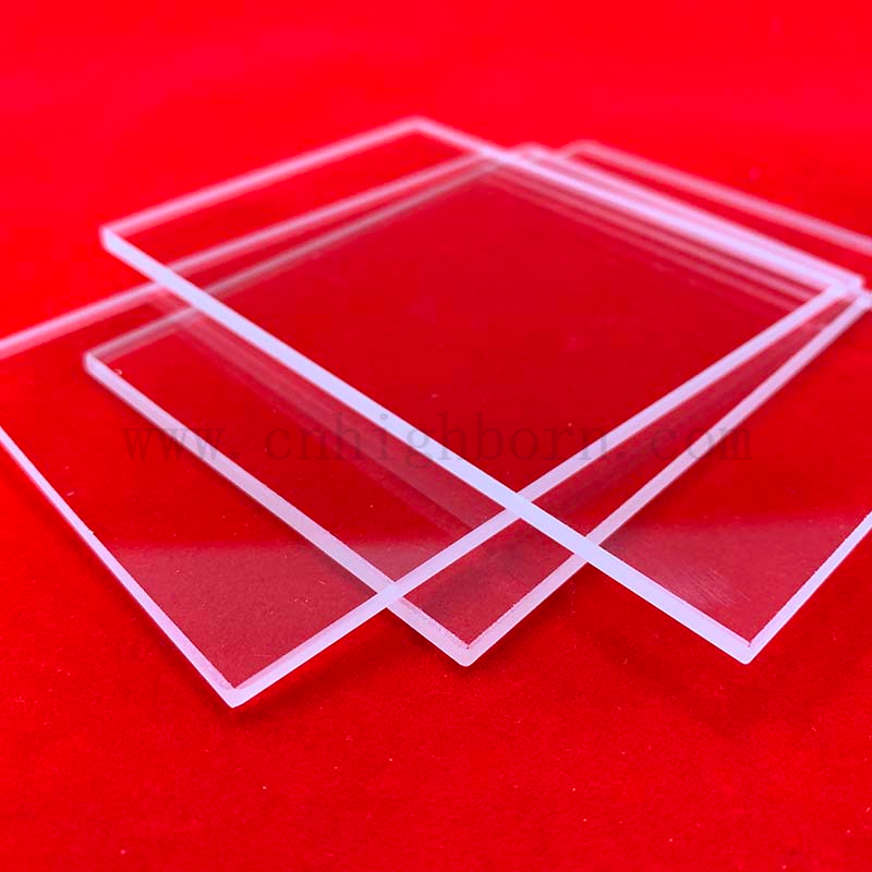 1100 stopni Płytka prostokąta kwarcowa w wysokiej temperaturze kwarc