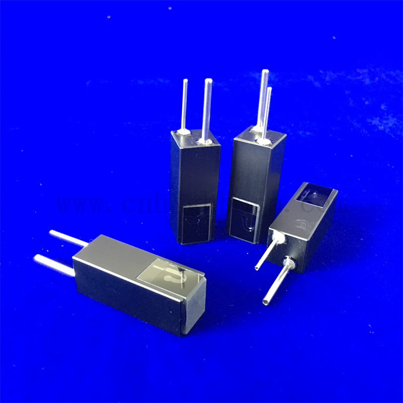 Laboratoryjne szklane oprogramowanie biochemiczne Analizator Q614 Komórka przepływowa 0,03 ml mikro kwarcowa kuwetka