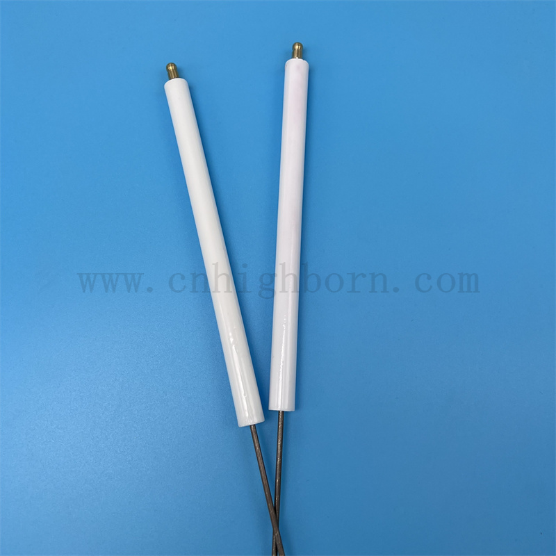 95 glinu zapłon zapłonowy glazurowany piec gazowy AL2O3 Ceramiczny zapłon