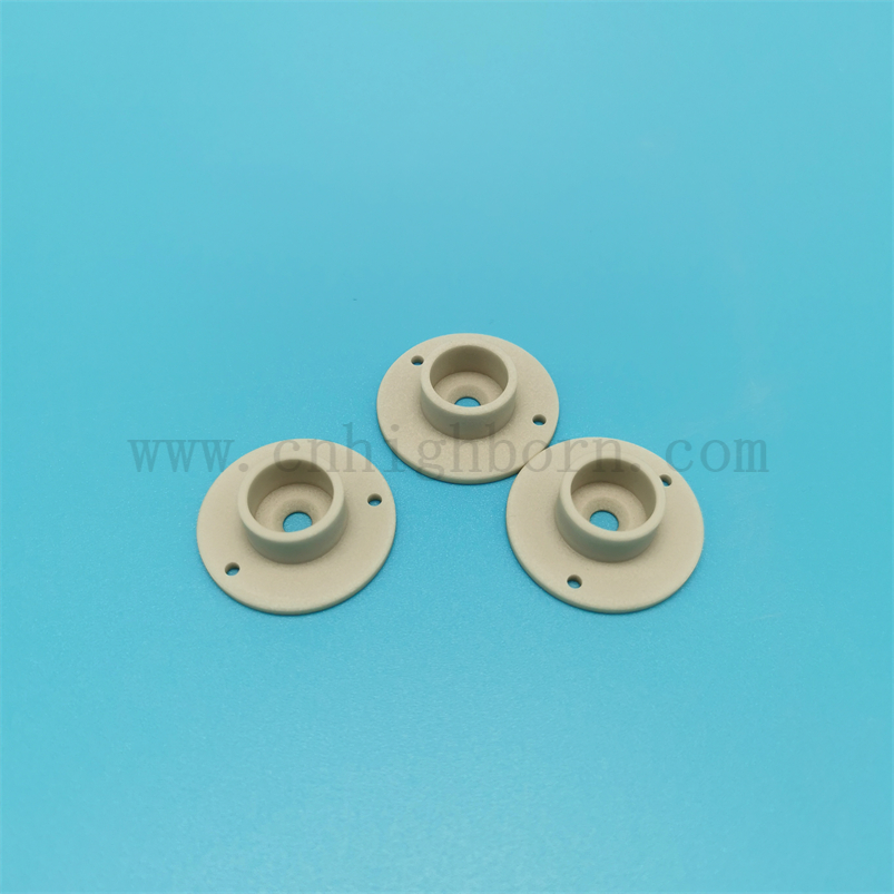 Precyzyjna obróbka obróbka ALN Aluminium azotku ceramiczna podkładka izolacyjna 