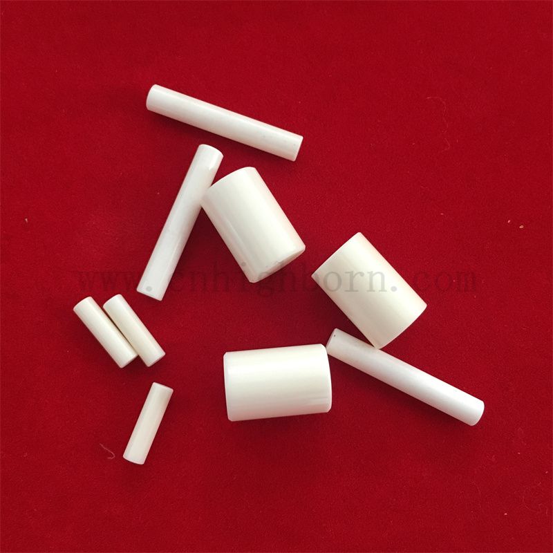 Odporne na zużycie pręta pręta ceramiczna o wysokiej precyzji glinu tleśna AL2O3