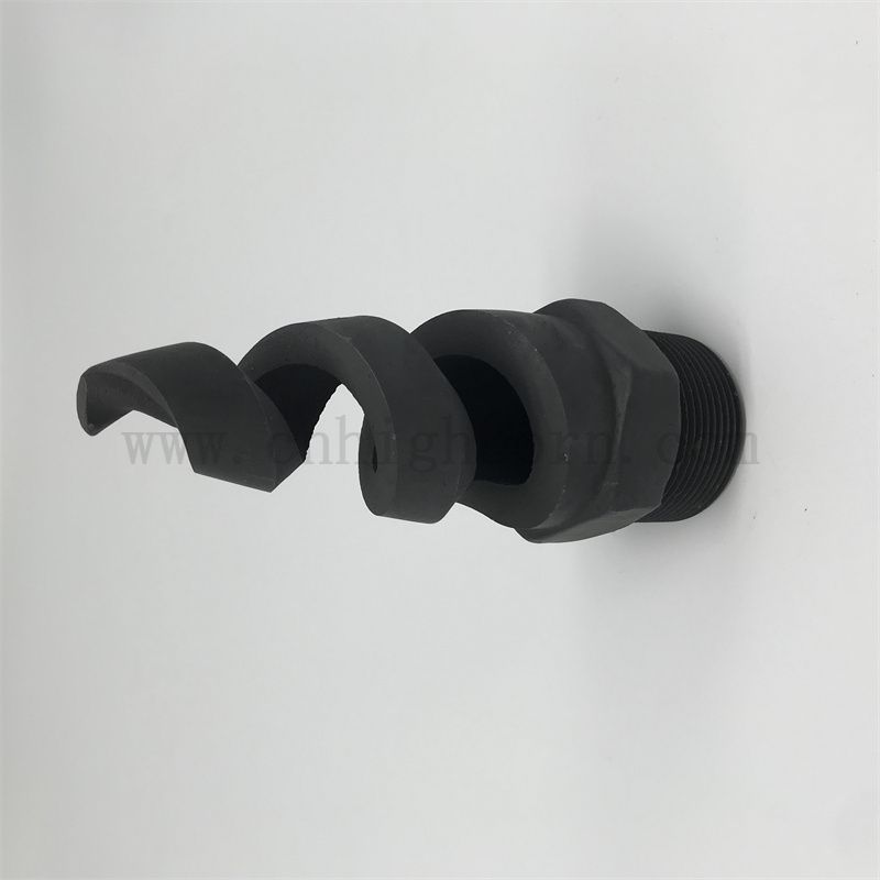 Izolator dysza z węgliku krzemowego.