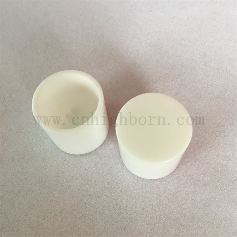 HEST odporny na cyrkonia tygla do topnienia stabilności termicznej Zro2 Ceramiczny tygiel