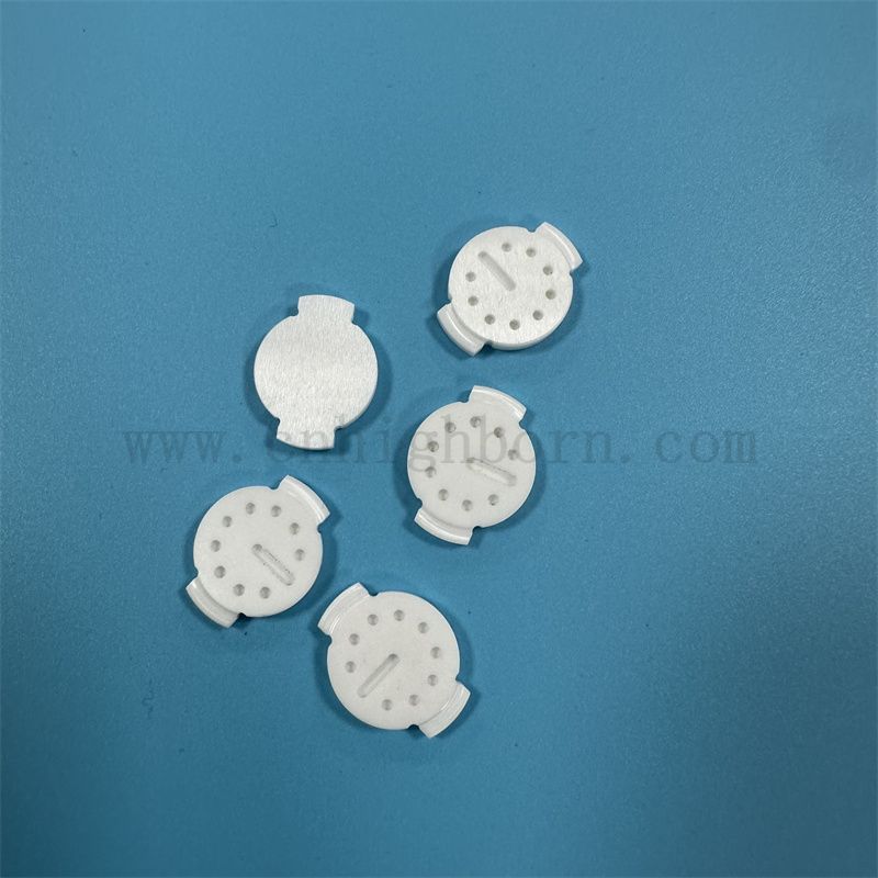Lustro Polishing Zirconia Nieregularna część Stabilizowana płytka ceramiczna ZRO2 ZRO2