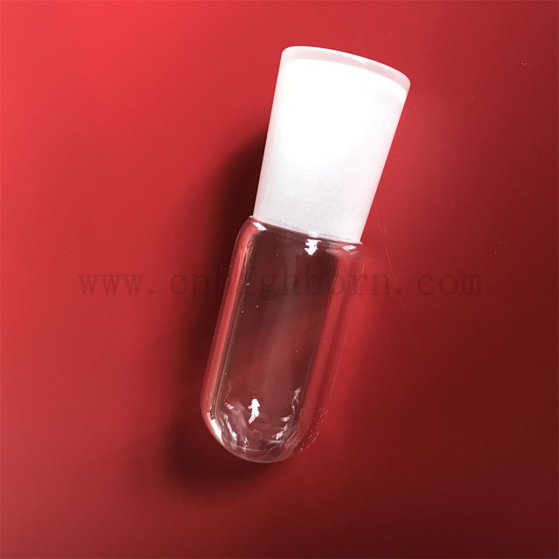 Przezroczysta kwarcowa rurka testowa