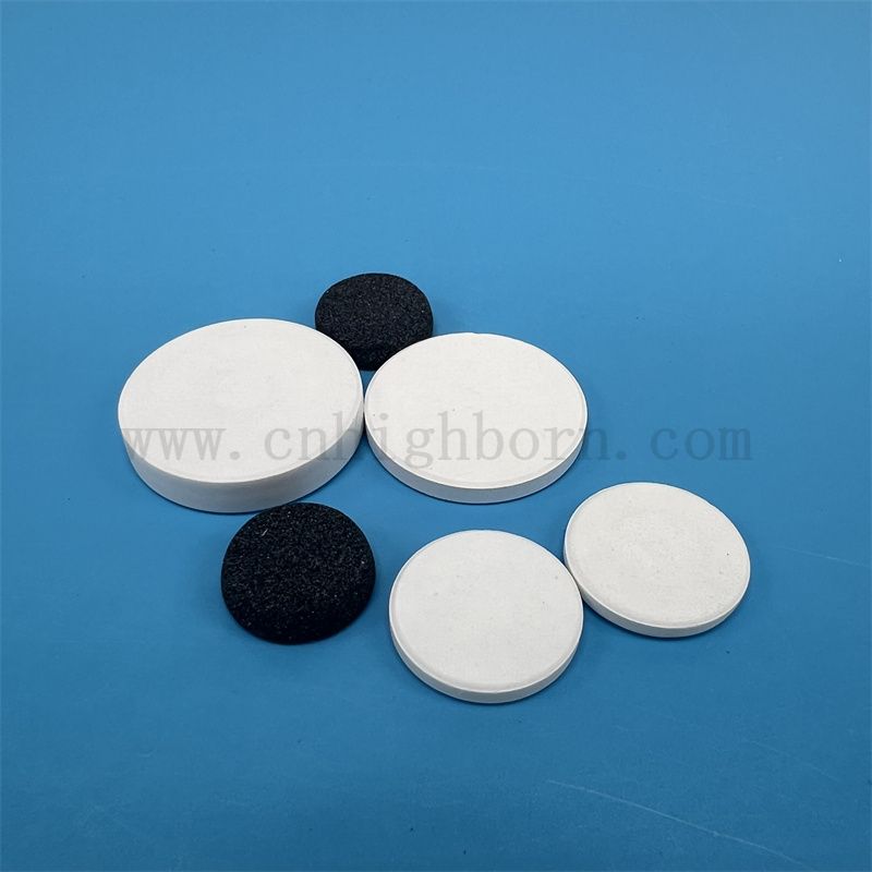 Izolator porowaty krzemowa płyta filtracyjna z węglikiem glinu ceramiczne krążki filtracji powietrza