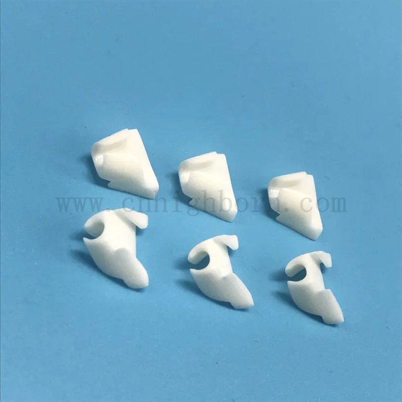 Dostosowane białe maszyny tekstylne części zamienne Ceramiczne Przewodnik z przędzy cyrkonu