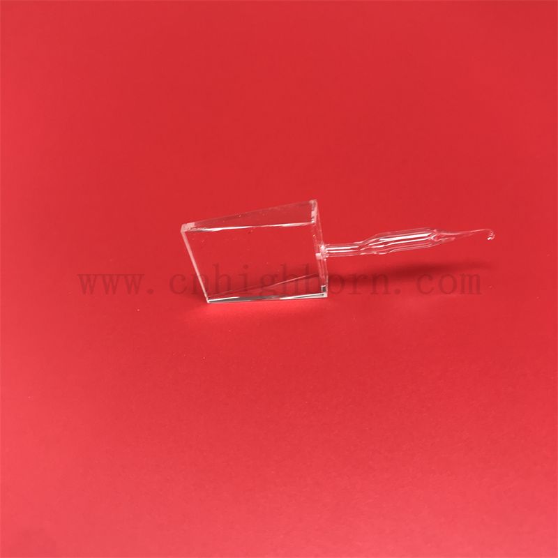 Wysokie przezroczyste komórki przepływowe kuwety szklanej UV