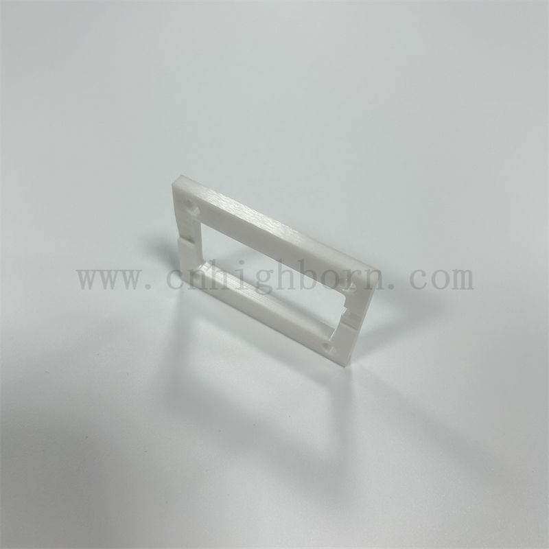 Izolator cyrkonia nieregularna powierzchnia blokowa polerowanie białej płytki ceramicznej Zro2