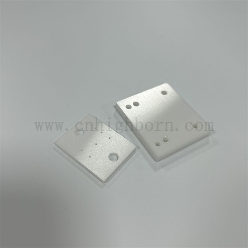 Przemysłowe polerowane cyrkonia Zro2 Płyta /części niestandardowe usługi przetwarzania cięcia