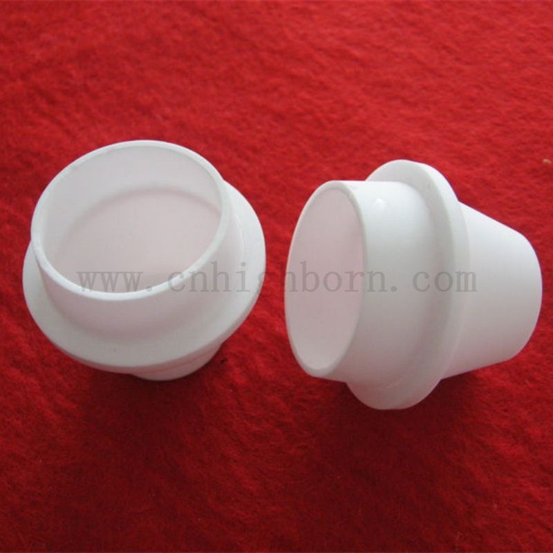 Oporność w wysokiej temperaturze Leco tga alumina ceramiczny tygiel z LID LAB AL2O3 TEGHTING