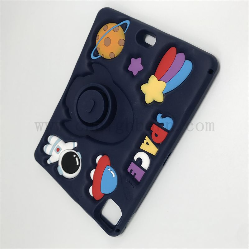 Dostosowane miękkie silastyczne skorupa ROHS Certyfikacja silikonowa obudowa ochronna dla podkładki 