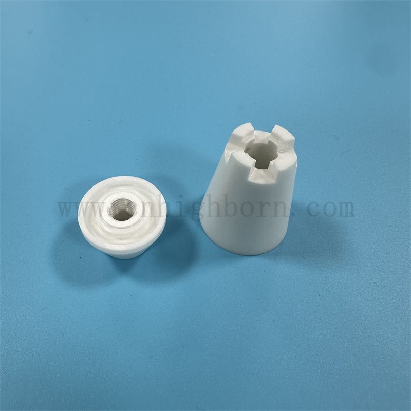 Industrial Custom Presice Ceramic Zirconia Zro2 Ceramiczne części maszynowe CNC