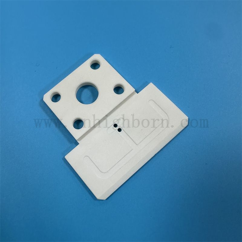 Wysoka temperatura 95% 99% AL2O3 Ceramiczna część aluminiowa arkusz ceramiczny