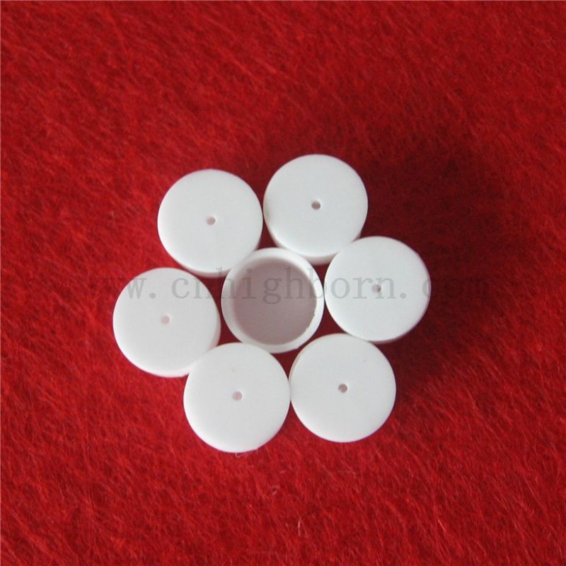 D6,8 x H4mm 99% AL2O3 Analiza termiczna Ceramiczna doniczka do ogrzewania glinu tygla