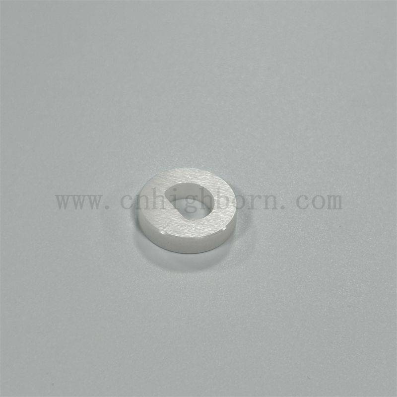 Polerowanie lustra polerowania cyrkonu Izulator Pierścienia Biała Zro2 Płyta ceramiczna