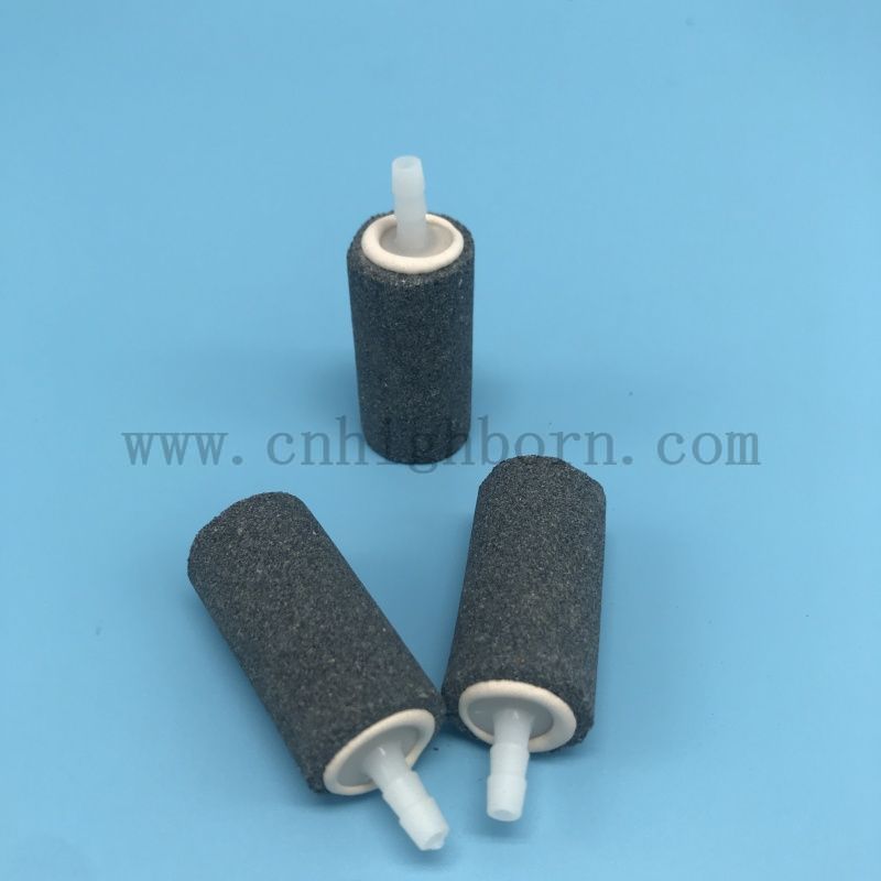 Cylindryczny bąbelek Bubble Kamień akwarium Akwarium Aerator pompa Hydroponika tlen dyfuzor tlenowy 