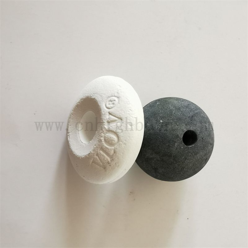 Porowaty ceramiczny domowy pierścień zapachowy Regulowany porowatość Aroma lotna część