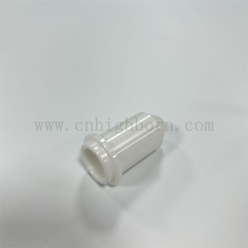 Odporność na zużycie przemysłowe białe cyrkonowe ceramiczne usta Ssanie dysz precyzyjna dysza ceramiczna/cyrkonowa część ceramiczna