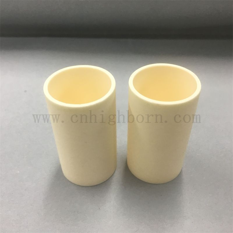 Laboratorium oporności w wysokiej temperaturze 99% AL2O3 tygla 50 ml 100 ml 99% Ceramiczny tygla glinu