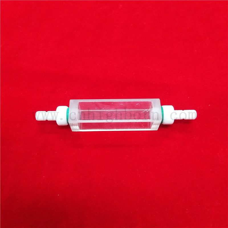 przepływowa kom&oacute;rka szklana