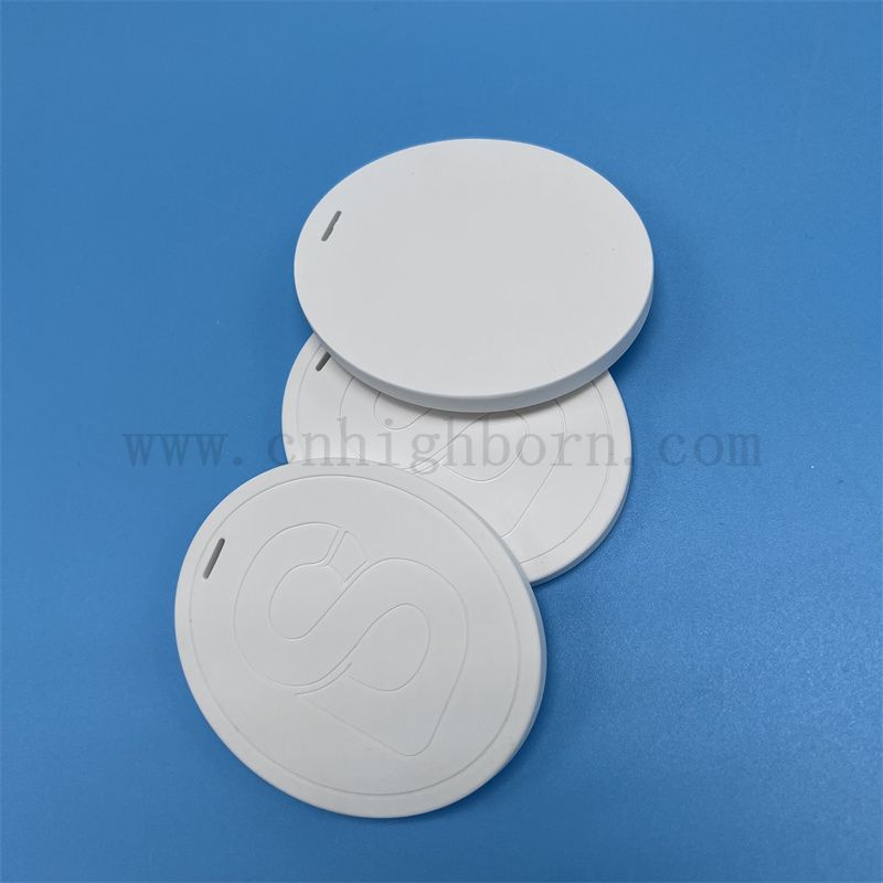 Dostosowane pojedyncze logo gips aromat wisząca ceramiczna ceramiczna część zapachowa część zapachowa