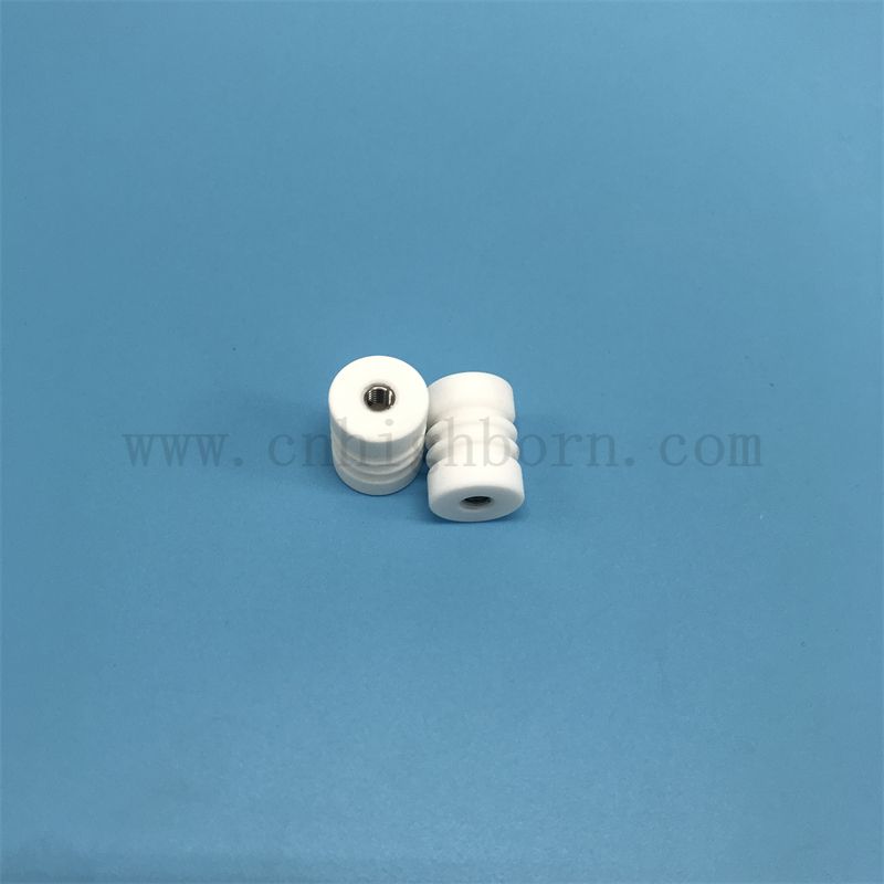 Niski przewodność termiczna Macor Machinable Glass Ceramic Tube z nitem