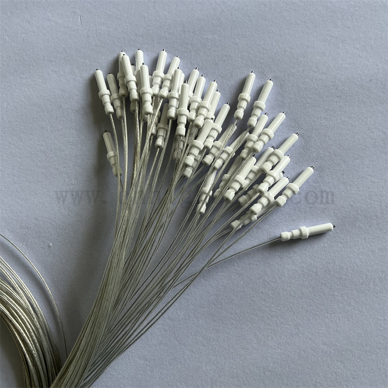 Piec gazowy 95 glinu zapłonowy Długość drutu AL2O3 ceramiczna zapalnik