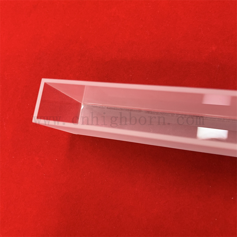 Przybory laboratoryjne stają komórka fluorometru z LID LID LIVIBOND DUŻA objętość kwarcowa szklana kolorymetry kuwetki