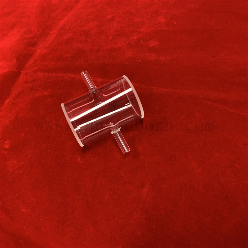 Standardowa kolorymetr szklana kuwetka przezroczystą cylindryczną iry kwarcową szklaną kuwetę