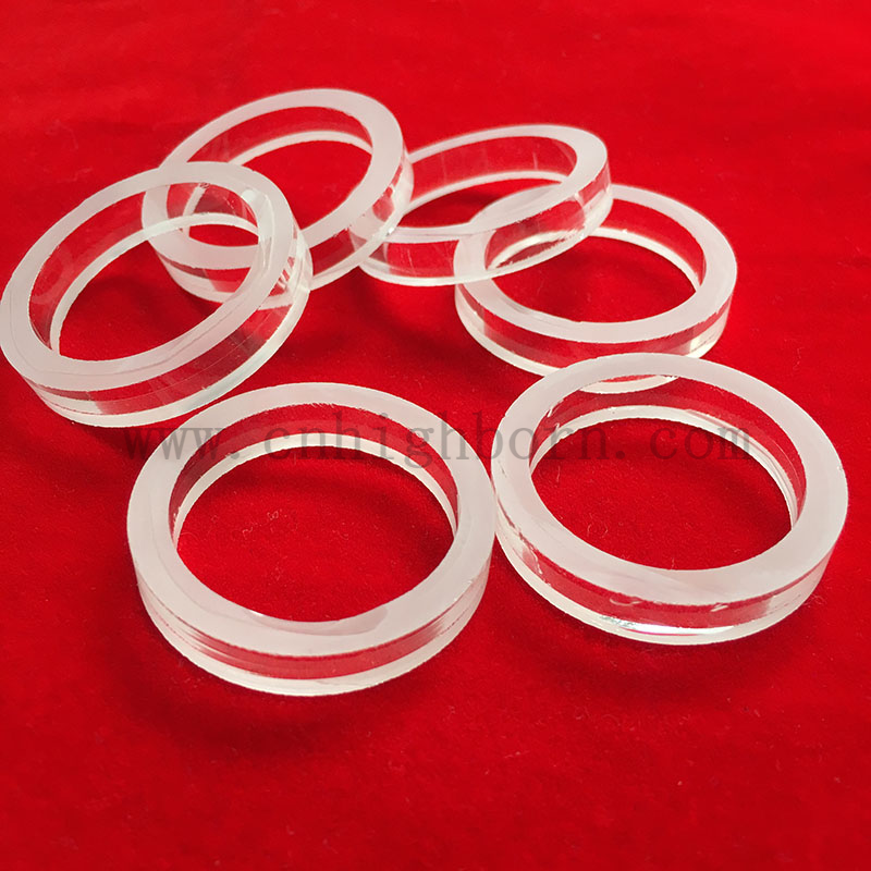 przezroczysty kołnierz kwarcowy