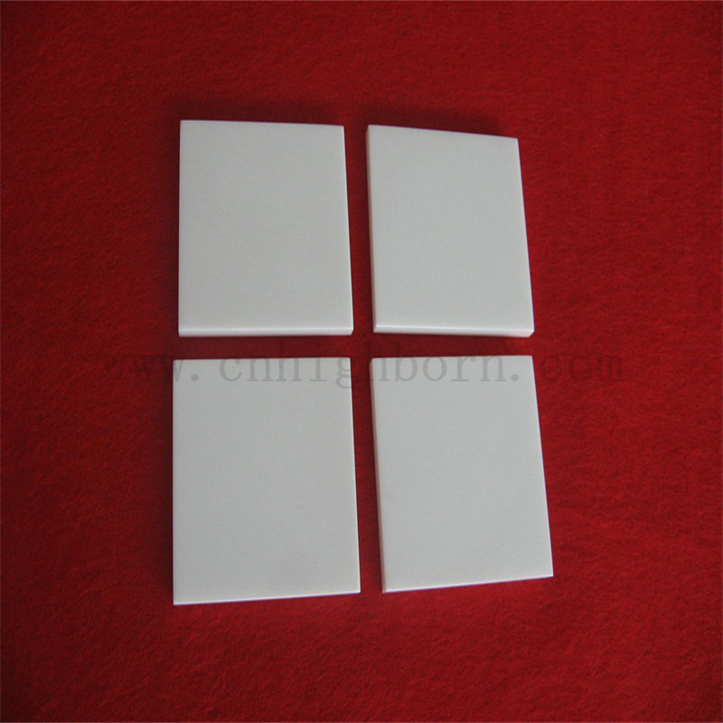 Wypolerowane powierzchniowe białe kolor stabilizowany Zro2 arkusz cyrkonu płytka ceramiczna