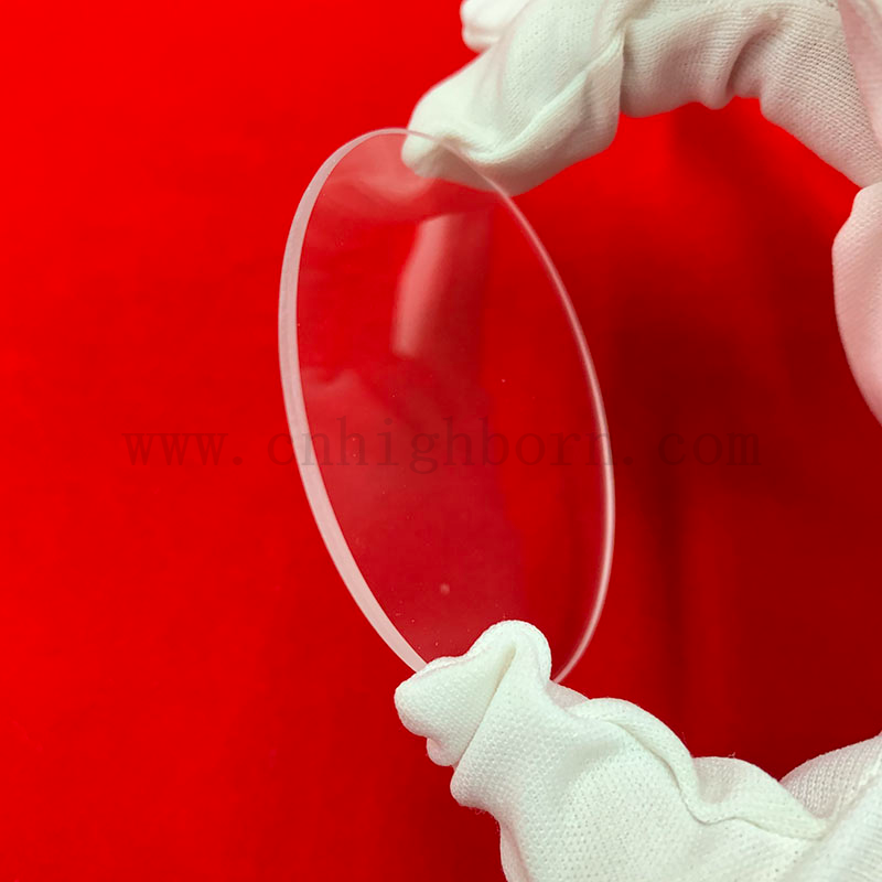 Szklane okno optyczne bk7 k9 szklane płytki podłoża