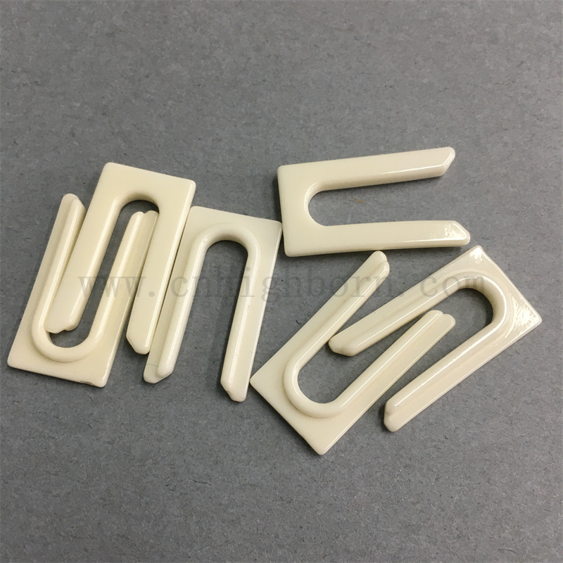 Odporność na zużycie Al2O3 Alumina Pieha Pierścienia Przewodnikami Teksta Tekstile Rodzajów Przewodniki