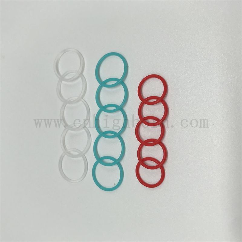 Niestandardowe wysokie precyzyjne silikonowe gumy o pierścieniach O-ring